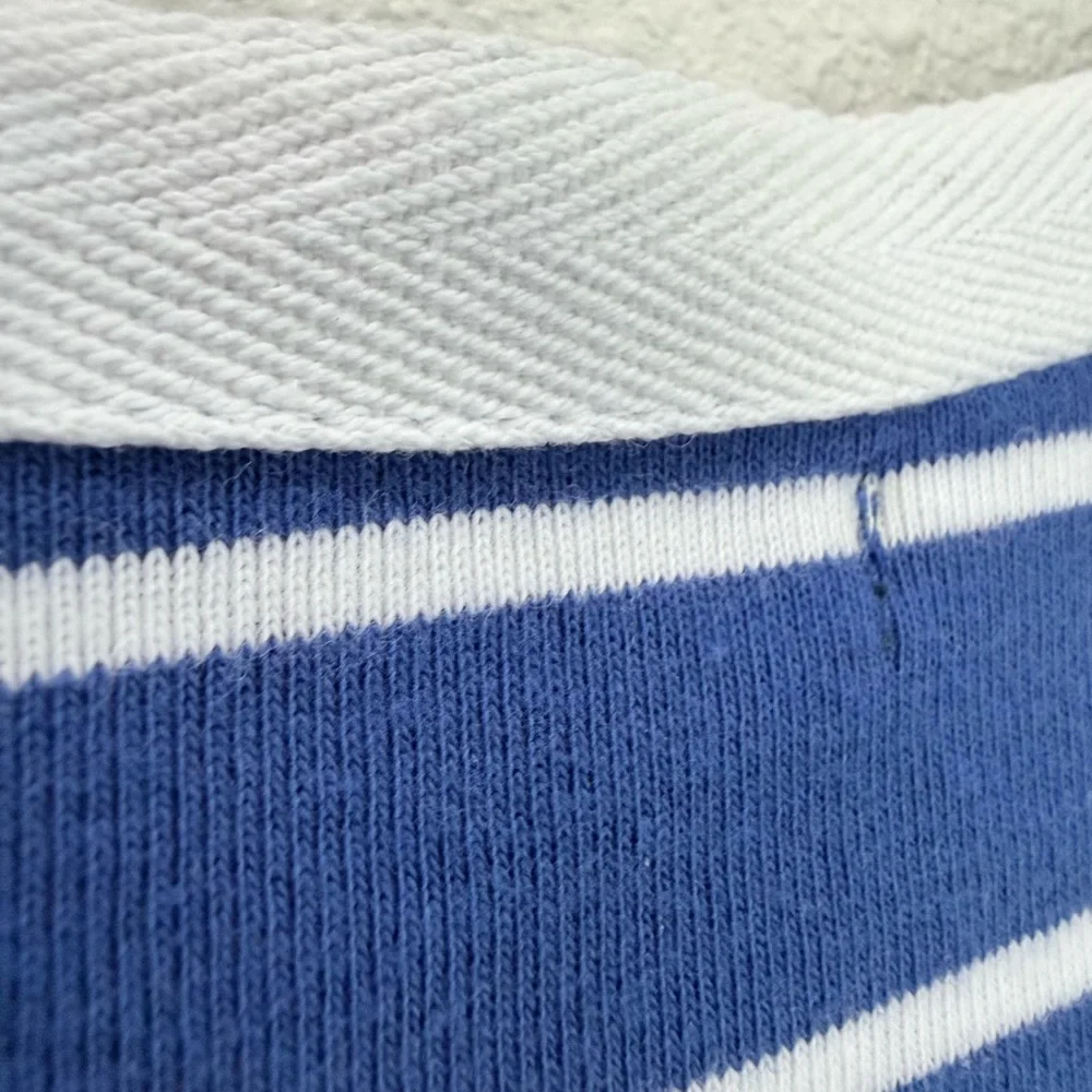Lauren Ralph Lauren Blue & White Stripe Nautical Cotton Dress | XL - Picture 6 of 6